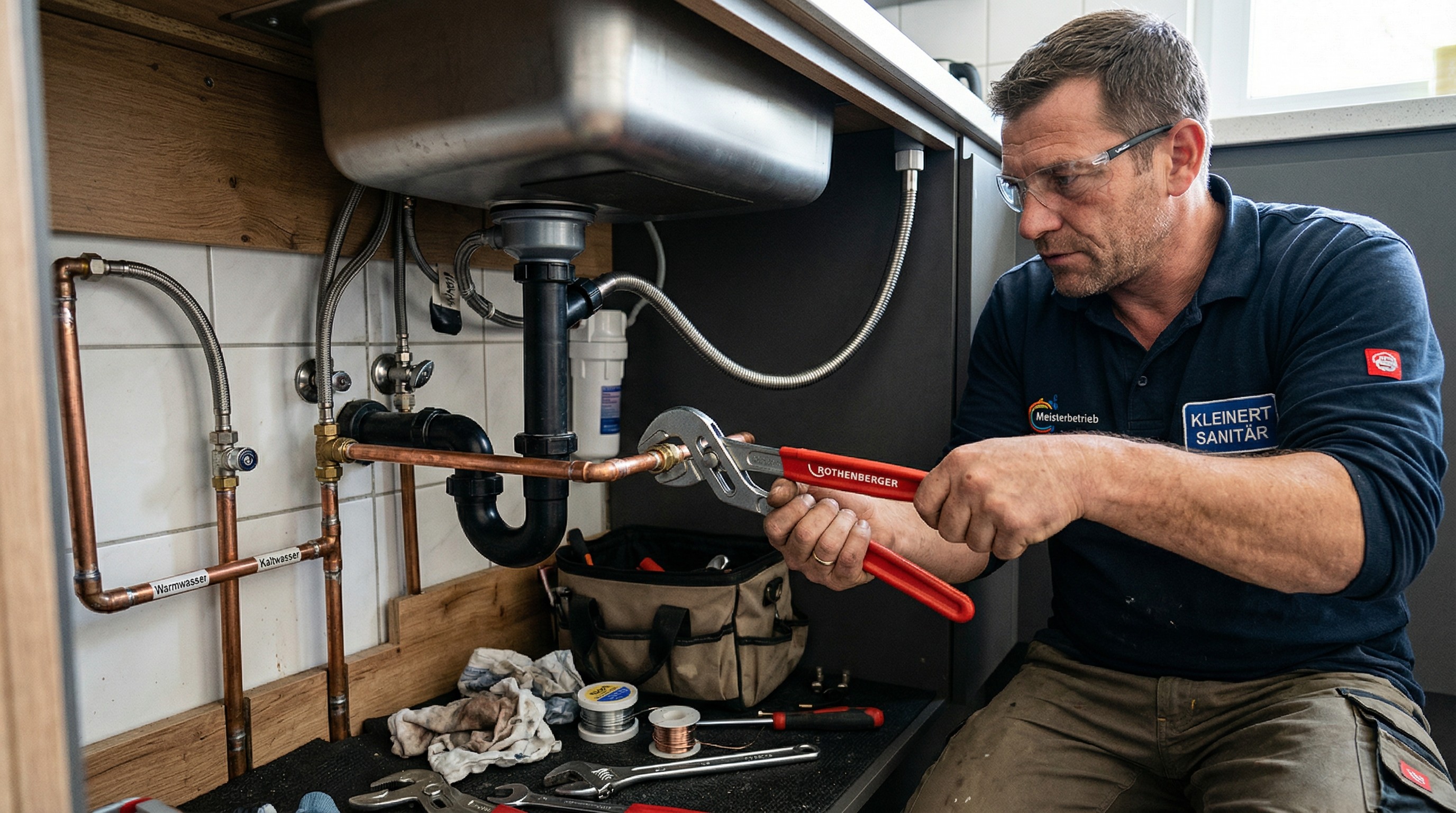 Sanitär selbstständig – Sanitärinstallateur Calw